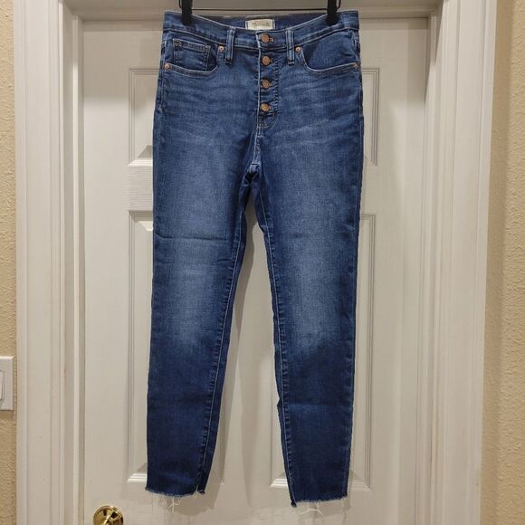 Madewell 9" Mid-Rise Skinny, size 29 - Picture 1 of 10